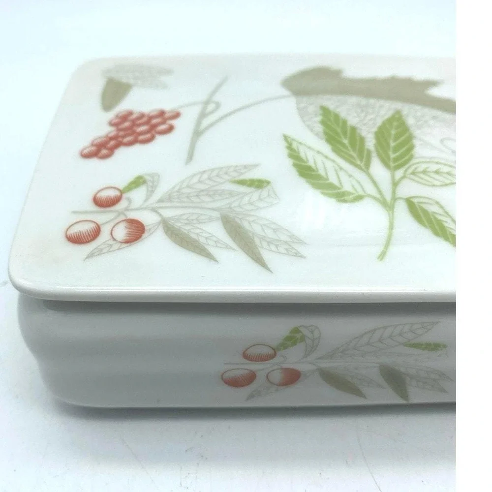 Vintage Easterling Forever spring‎ Made in Bavaria Germany Lidded Trinket dish